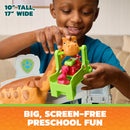 PAW Patrol: The Dino Movie, Lift & Race Dino Playset with 10-inch Brachiosaurus
