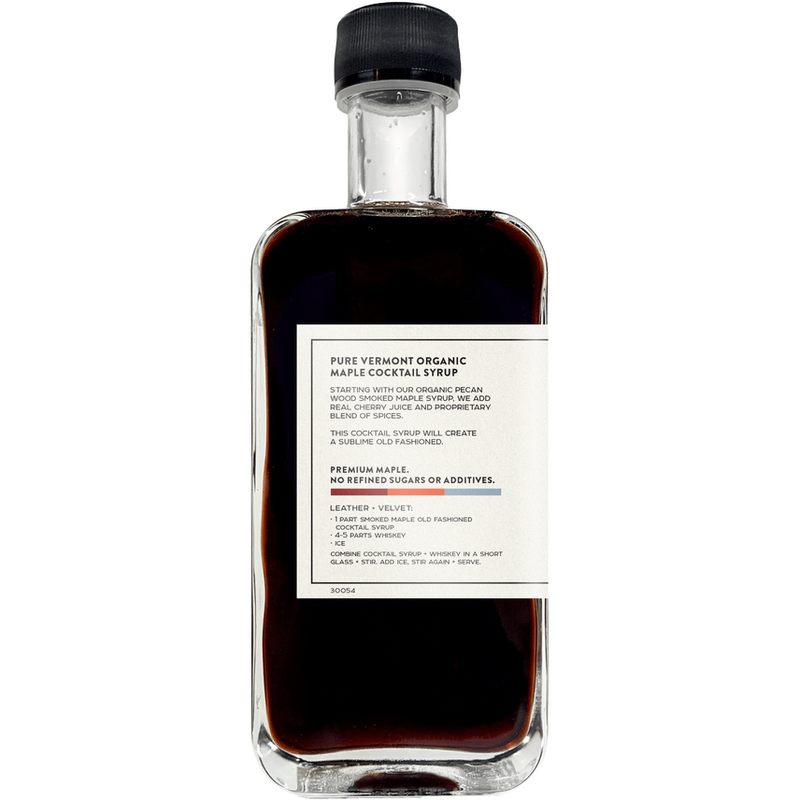 Smoked Maple Old Fashioned Cocktail Syrup 250ml