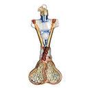 Lacrosse Set Glass Ornament - The Country Christmas Loft