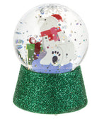 Acrylic Light-up Mini Snowglobe - Polar Bear - The Country Christmas Loft