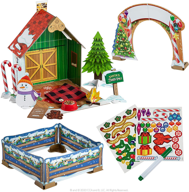 Elf on The Shelf Playset - Christmas Cabin