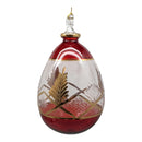 Crimson Heritage Teardrop Perfume Bottle Ornament