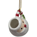 Holiday Icon Mug Ornament - Santa