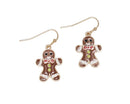 Enamel Gingerbread Men Earrings - Gift Shoppe >> Jewelry >> Earrings - by Periwinkle By Barlow