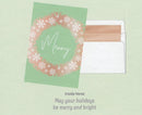 Elegant Box Card Collection – Merry Brushstroke Wreath