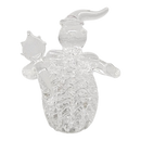 Spunglass Snowman Figurine