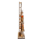 Battery-Operated Light-Up LED Wooden Christmas Tree With Village Scene - Christmas >> Decor - by Kurt Adler - view 3