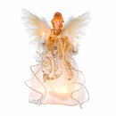 Radiant Christmas Angel Tree Topper - 12 Inch