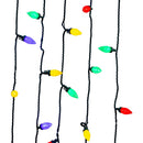 100L Multicolor LED Opaque C7 String Lights On Spool - Christmas >> Lighting - by Kurt Adler - view 4