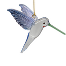 Feeding Hummingbird - Midsummer Blue - Egyptian Glass Ornament - Christmas >> Ornaments >> Egyptian Glass - by Egyptian Museu