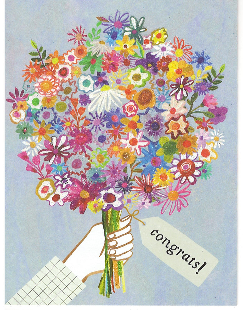 Congrats Bouquet Greeting Card