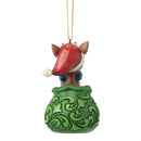 Dated 2026 Rudolph in Bag Ornament