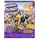 Kinetic Sand Digs and Demolish Truck