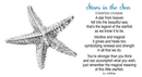 Stars in the Sea Charm - Gift Shoppe >> Jewelry >> Charms and Worry Stones - by Ganz