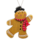 Oliver's Heartfelt Sweetness: Hand-Painted Plywood Ornament
