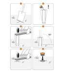 Fairybell 20FT Sectional Alu Pole - Black