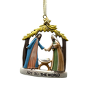 Joy to the World Nativity Ornament