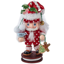 The Hollywood 8 Inch Santa Nutcracker - Christmas >> Nutcrackers - by Kurt Adler