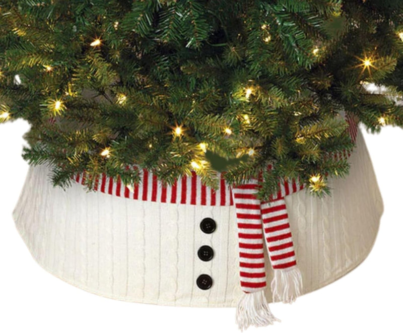 Snowman Tree Collar - 30" diameter
