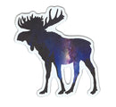 Small Flex Magnet - Night Sky Moose