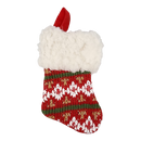 Charming 6 Inch Knit Stocking - - Christmas >> Stockings - by Kurt Adler - view 5