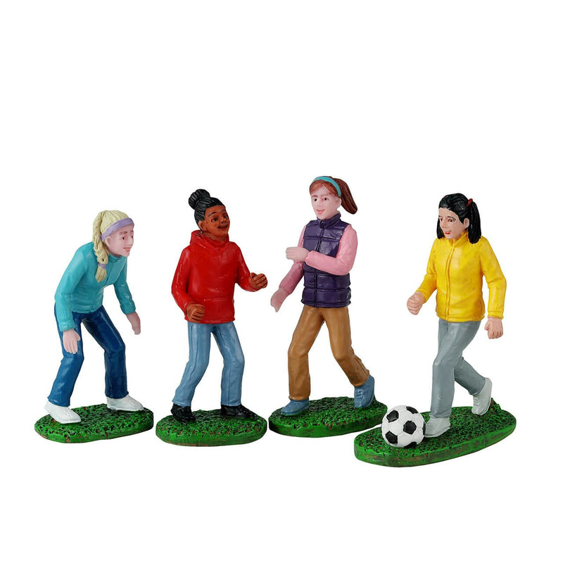 Girls Soccer Game - 4 Piece Set