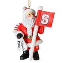NC State Santa Claus Ornament