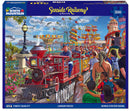 Seaside Railway  Puzzle - 500 Piece