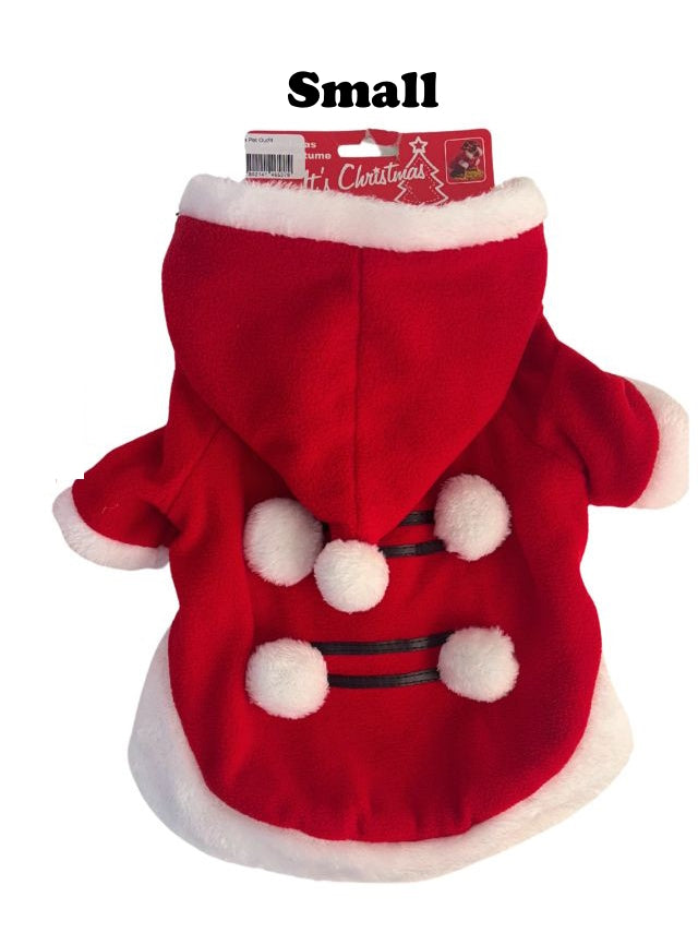 Dog Santa Suit