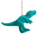 Fuzzy Colorful Dinosaur Ornament - - Christmas >> Ornaments >> Animals - by Kurt Adler - view 5