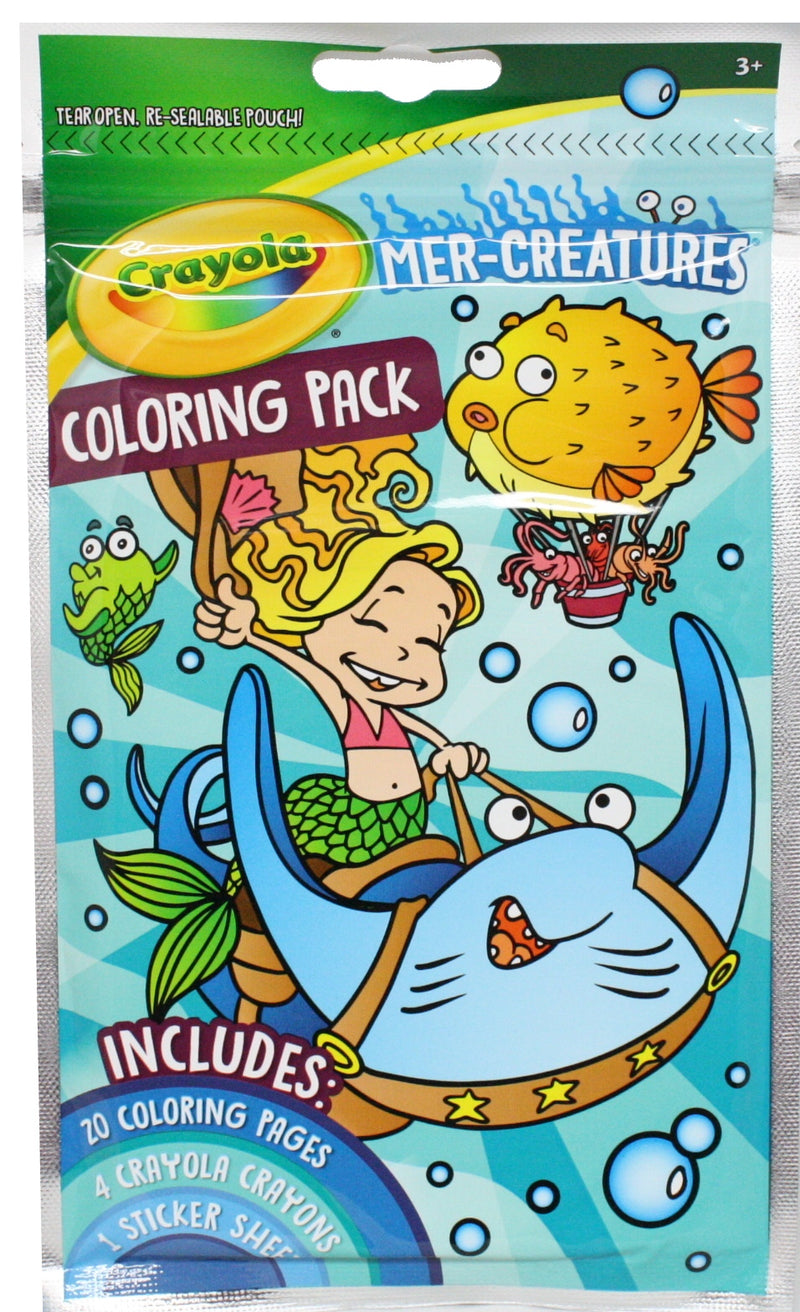 Crayola Mer-Creatures Coloring Pack