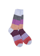 Weekend Collection Gallery Crew Sock - Lavender - Clothing >> Socks >> Adult - by World's Softest
