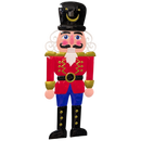 Metal Nutcracker Stake - 38 Inch