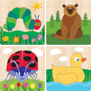 Eric Carle Chunky Wood Puzzles - Kids 4 Pack - Toy Shoppe >> Puzzles - by Masterpiece Puzzle - view 3