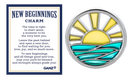 New Beginnings Charm - Gift Shoppe >> Jewelry >> Charms and Worry Stones - by Ganz
