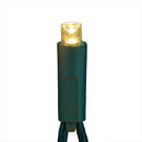 50-Light 5MM LED Green Wire Light Set - 'Silver & Gold'