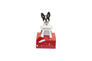 Boston Terrier with Bone Ornament - Christmas >> Ornaments >> Animals - by E&S Pets