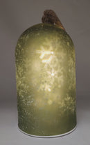 Glass Dome with Moving Snowflake LED lighting - 8 Inch