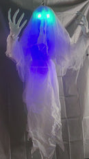 Hanging Ghost with Spooky Lighting and Sound Effects