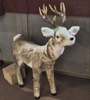 Animated Baby Deer with Music - 33 Inch - Woodland Grey