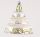 Old World Christmas Wedding Cake Glass Blown Ornament