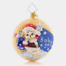 Christopher Radko Little Gem Glass Ornament - Darling 1st Christmas