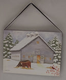 Fiber Optic Lighted Canvas Art - Farm Animals