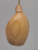 Modern Style Nativity Scene Ornament - Olive Wood - 3 Inch