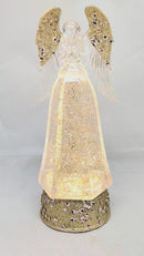 LED Swirl Glitter Angel