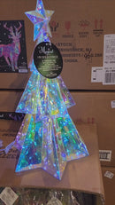 LED Holographic Christmas Tree - 15 Inch - Battery Operated