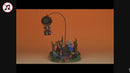 Lemax Spooky Town Animated Dreaded Zeppelin