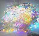 1000-Light Multicolor LED Clear Wire Cluster Garland