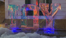 3-Pc Set of 18"H USB Electric RGB Lighted Holographic "JOY" Decoration w/ Remote Control