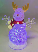 Lighted Shimmer Reindeer - 4.5 inch
